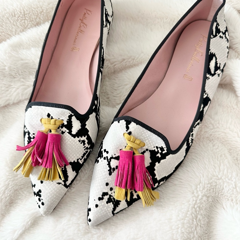 Sold • Pretty Ballerinas Ella Leather Flats New Unworn Designer Shoes Size EU 42